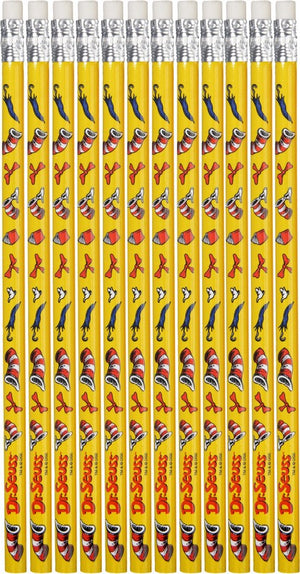 Dr Seuss Pencil Value Pack of 12