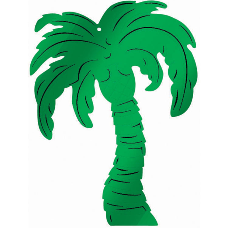 Palm Tree Foil Decoration