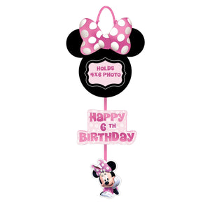 Minnie Mouse Forever Photo Hanging Sign Customisable