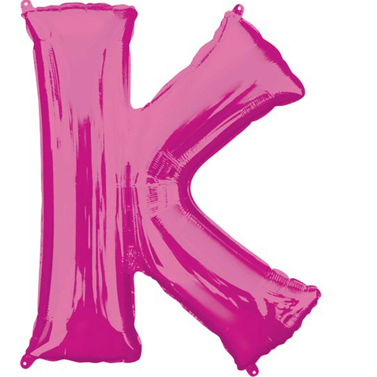 SuperShape Letter K Pink L34