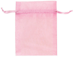 Organza Bags 24 Pack - New Pink Pack of 24