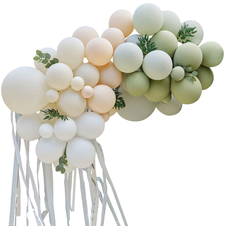 Botanical Baby Balloon Arch