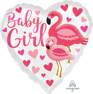 45cm Standard HX Flamingo Baby Girl S40