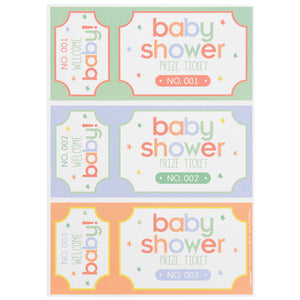 Baby Shower Prize Tickets Pack of 48