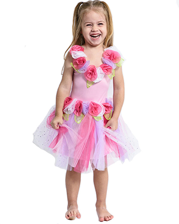 Enchanted Fairy Pastel Dress Girls Costume