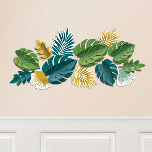 Key West Palm Leaves Wall Decorating Kit