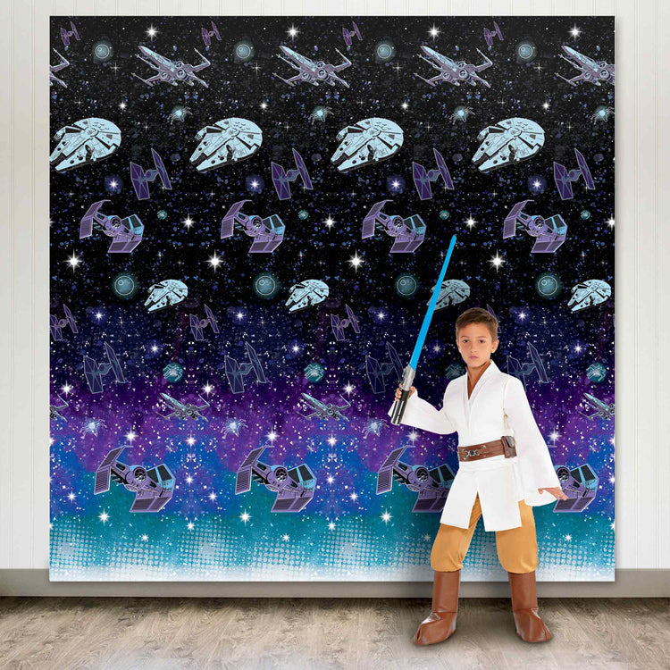 Star Wars Galaxy Scene Setter Backdrop Pack of 2