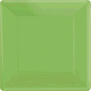 Paper Plates 17cm Square 20CT-Kiwi Pack of 20