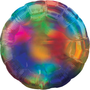 45cm Standard Holographic Iridescent Rainbow Circle S40