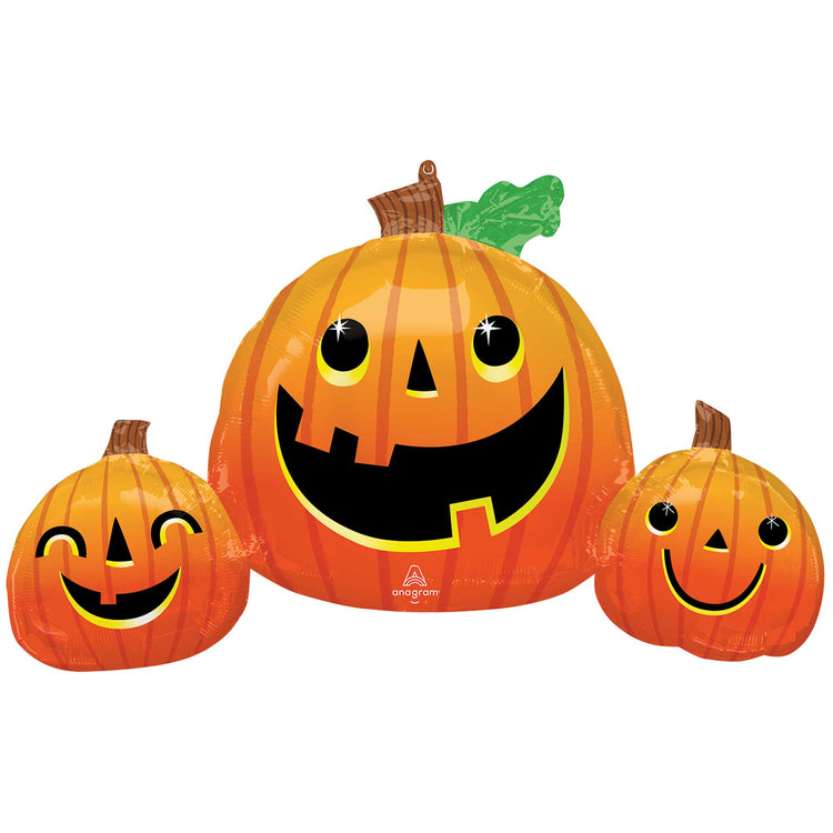 SuperShape XL Smiley Pumpkin Trio P35