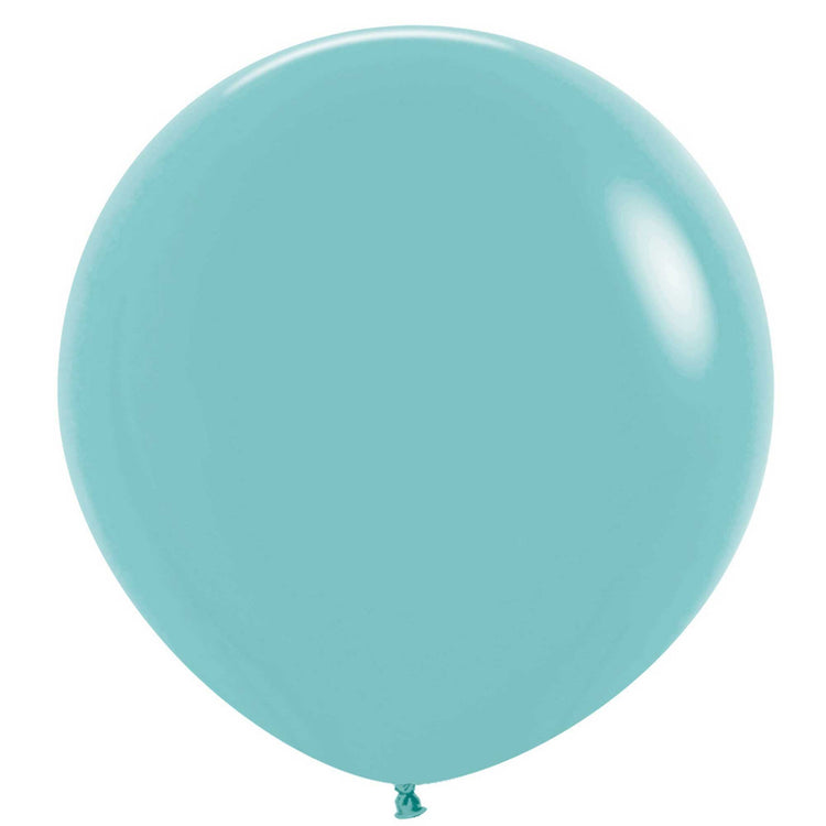 Sempertex 60cm Fashion Aquamarine Latex Balloons 037, 3PK Pack of 3