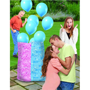 Gender Reveal Balloon Sack - Boy