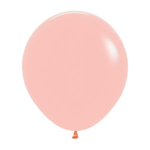 Sempertex 45cm Pastel Matte Melon Latex Balloons 663 - 6PK