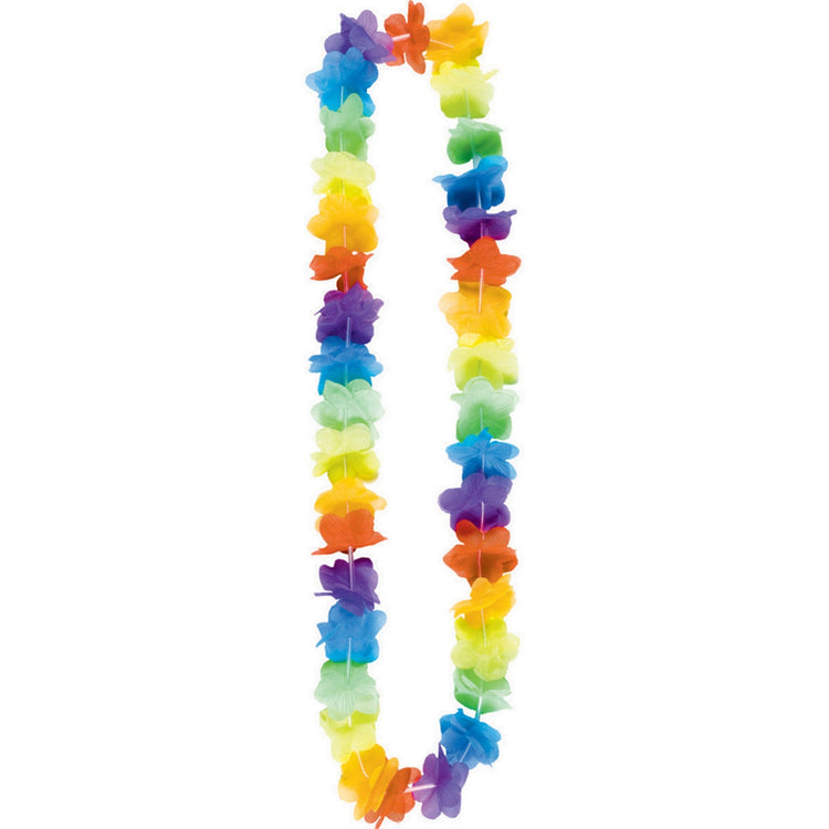 Multi Coloured Hawaiian Leis Pack of 25