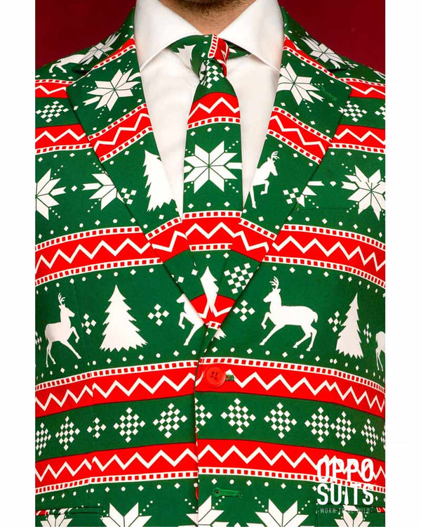 Opposuit Festive Green Premium Mens Suit