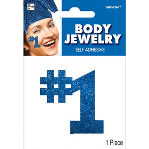 Blue Body Sticker