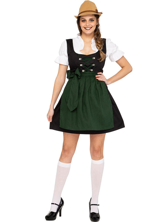 Frieda Oktoberfest Dirndl Plus Size Womens Costume