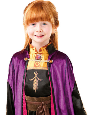 Disney Frozen 2 Anna Deluxe Girls Costume