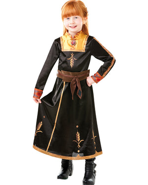 Disney Frozen 2 Anna Deluxe Girls Costume