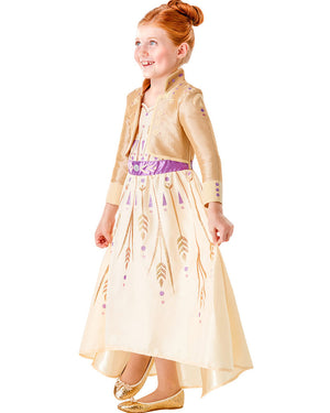 Disney Frozen 2 Anna Prologue Girls Costume