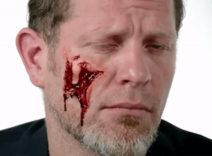 3D FX Transfers Small Gouge Wound