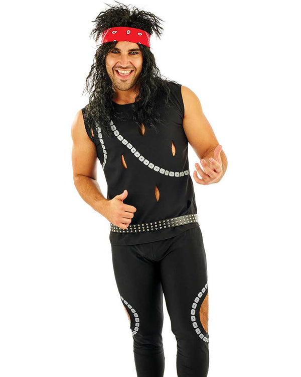 80s Glam Rocker Mens Costume