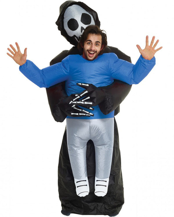 Grim Reaper Inflatable Pick Me Up Adult Costume