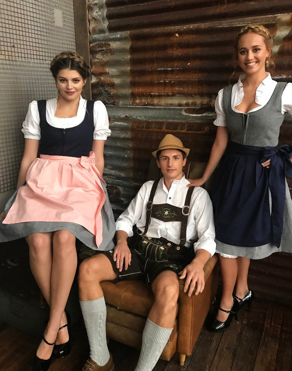 Heinrich Authentic Leather Lederhosen Mens Costume