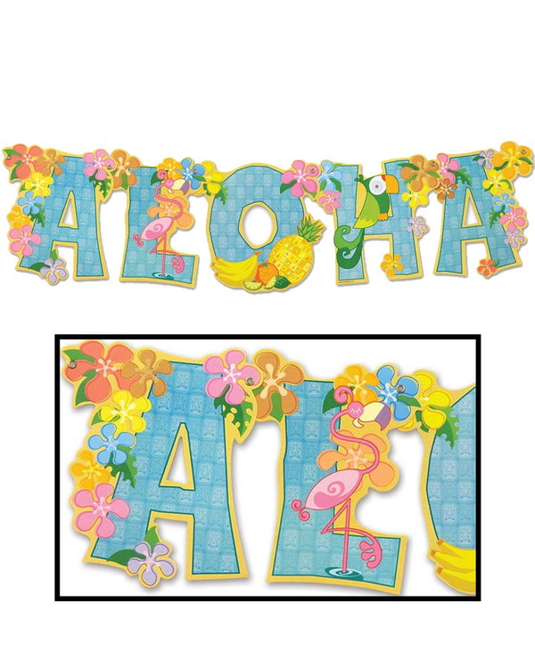 Hawaiian Aloha Party Streamer