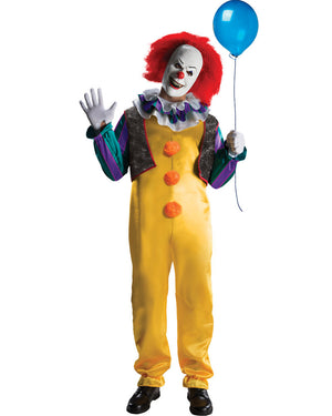IT Pennywise Clown Deluxe Mens Costume
