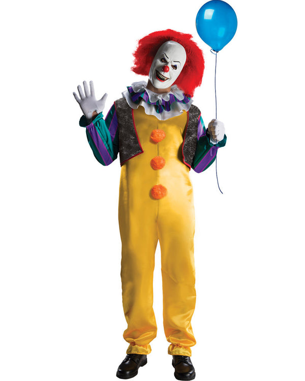 IT Pennywise Clown Deluxe Mens Costume