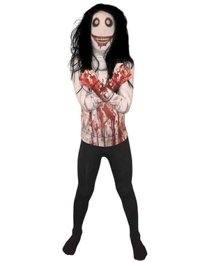 Jeff the Killer Morphsuit Boys Costume