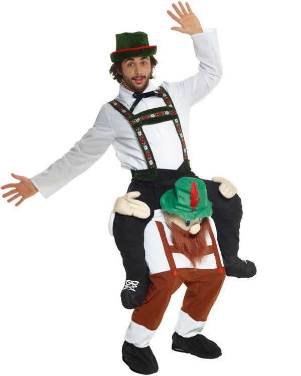 Lederhosen Piggyback Mens Costume