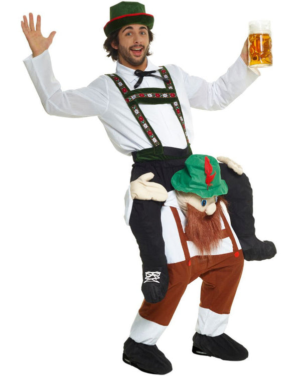 Lederhosen Piggyback Mens Costume