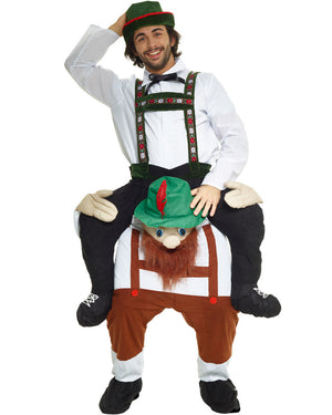 Lederhosen Piggyback Mens Costume