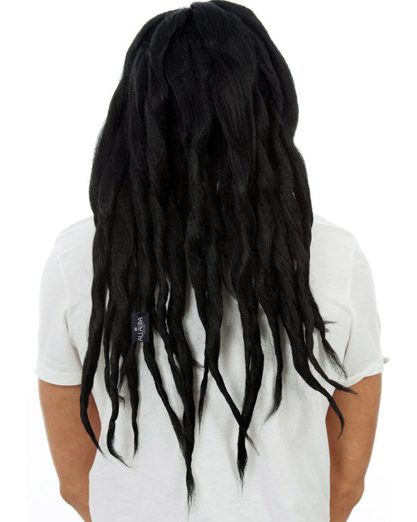 Long Black Dreadlocks Wig