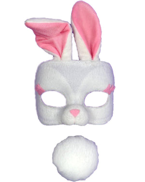 Rabbit Deluxe Mask and Tail Set