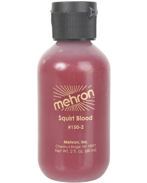 Mehron Bright Red Arterial Squirt Blood 60ml