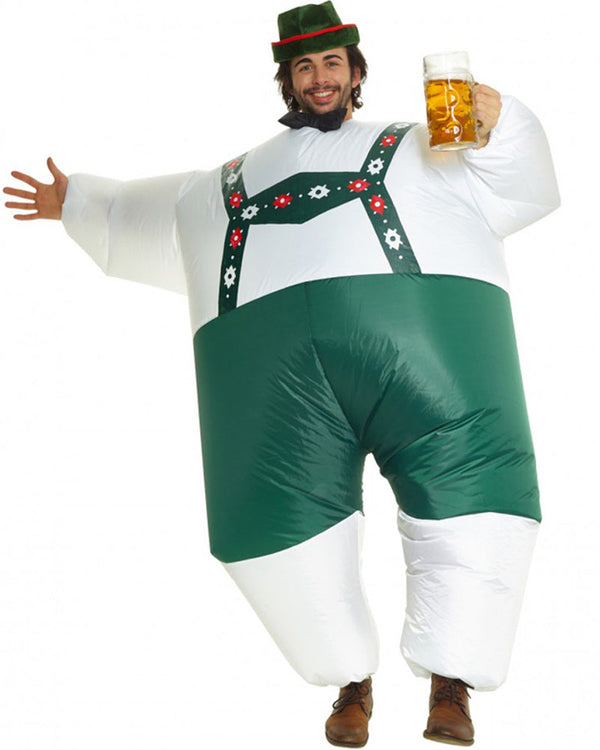 Oktoberfest Lederhosen Megamorph Mens Costume