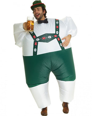 Oktoberfest Lederhosen Megamorph Mens Costume