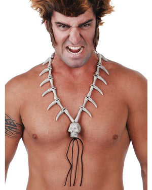 Skull and Teeth Necklace