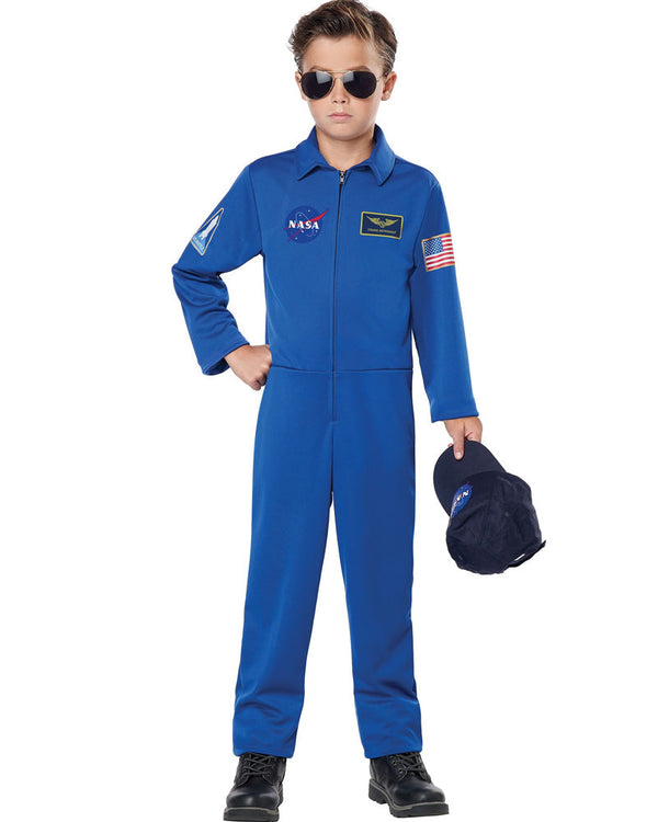 Nasa Jumpsuit Kids Costume