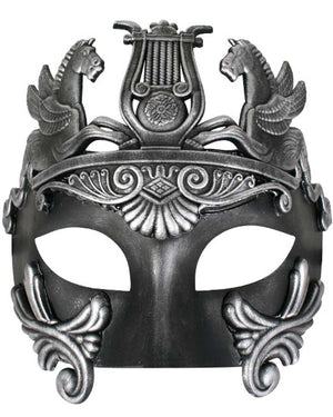 Cavalli Centurion Black and Silver Eye Mask