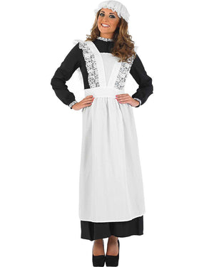 Old Time Victorian Maid Womens Costume
