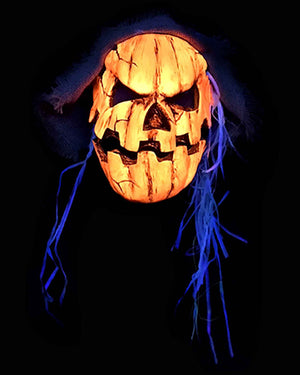 Orange Glow Pumpkin UV Mask