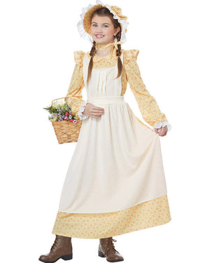 Prairie Pioneer Girls Costume
