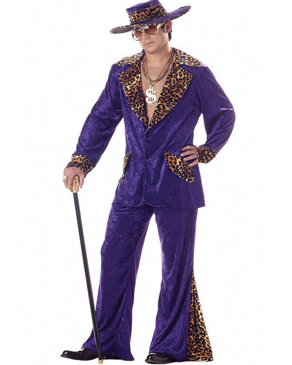 Purple Pimp Mens Costume