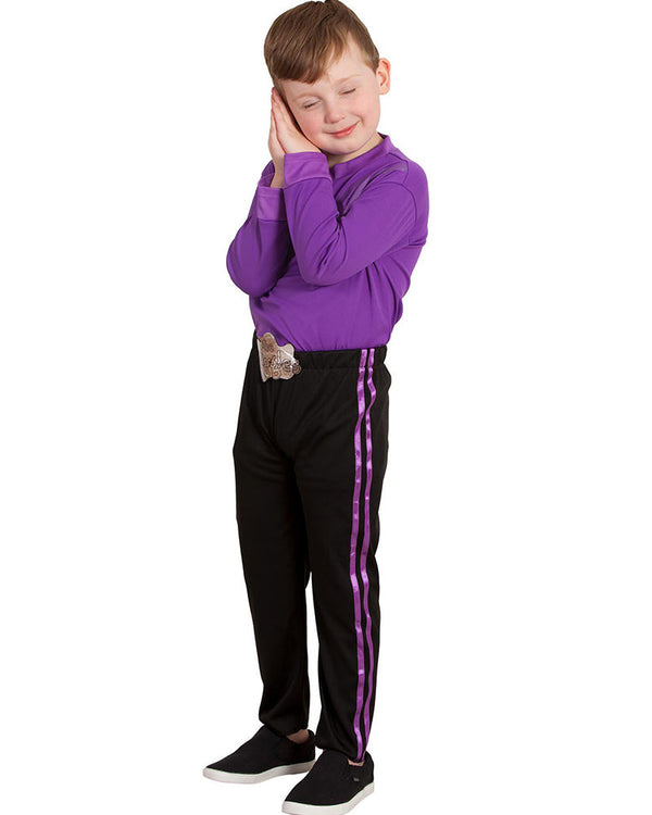 Purple Wiggle Boys Costume