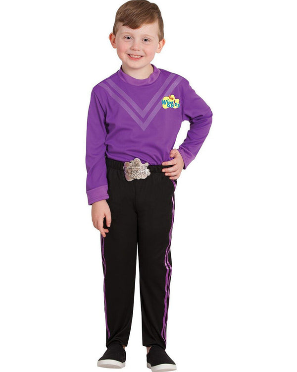 Purple Wiggle Boys Costume