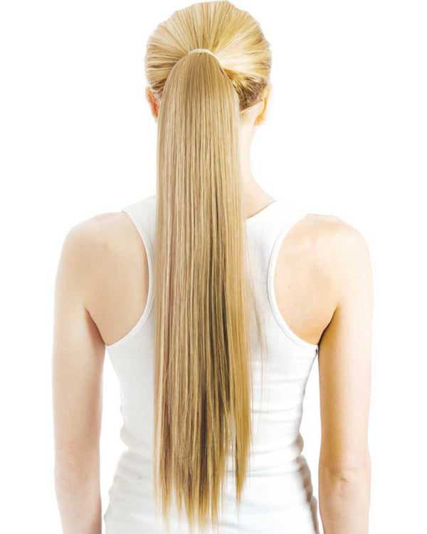 Sandy Blonde Wrap Around 60cm Deluxe Ponytail